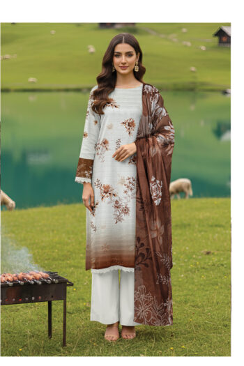 intikhab Lawn collection 2026