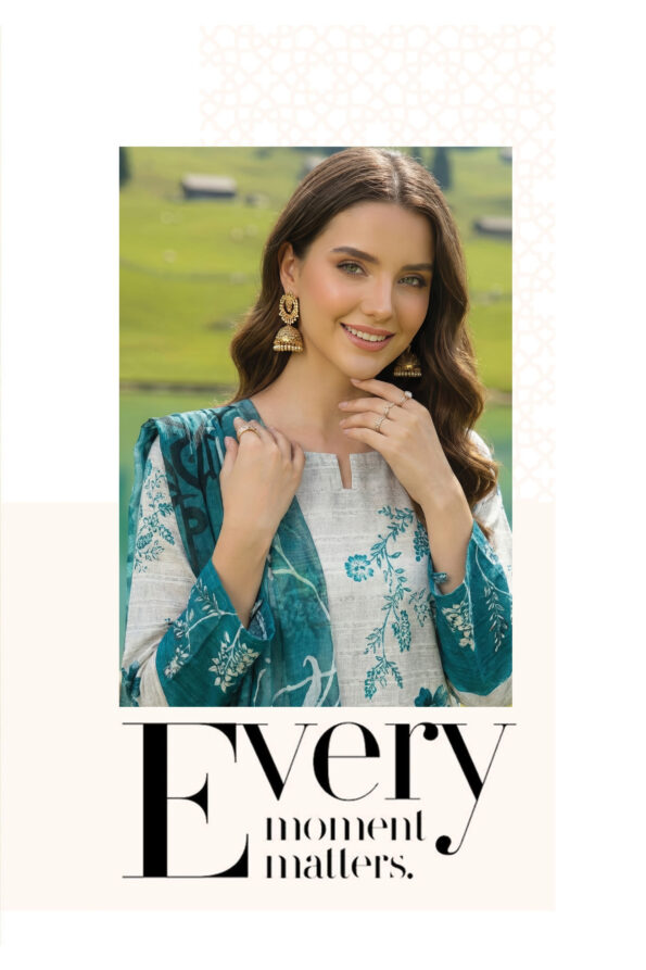 3pc unstitched lawn collection 2026